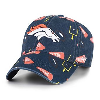 Youth '47 Navy Denver Broncos Stomping Ground Clean Up Adjustable Hat