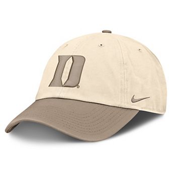 Men's Nike Natural/Khaki Duke Blue Devils Two-Tone Club Adjustable Hat