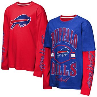Preschool Outerstuff Royal/Red Buffalo Bills Motion Combo Set