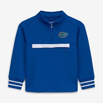 Toddler Garb Royal Florida Gators Atlas Quarter-Zip Tri-Blend Pullover