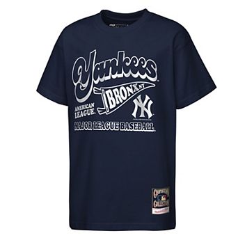 Unisex Mitchell & Ness Navy New York Yankees The Ava T-Shirt