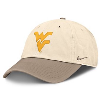 Men's Nike Natural/Khaki West Virginia Mountaineers Two-Tone Club Adjustable Hat