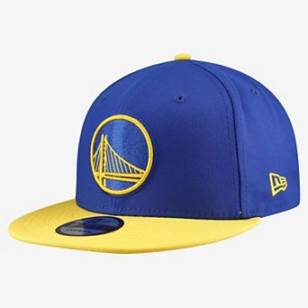 Men's New Era Royal Golden State Warriors Two-Tone 9FIFTY Snapback Hat