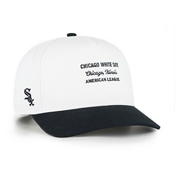 Men's '47 White/Black Chicago White Sox Contemporary Two-Tone Hitch Adjustable Hat