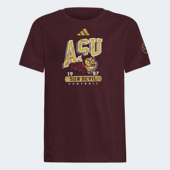 Youth adidas Maroon Arizona State Sun Devils Roses & Devils T-Shirt