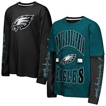 Preschool Outerstuff Midnight Green/Black Philadelphia Eagles Motion Combo Set