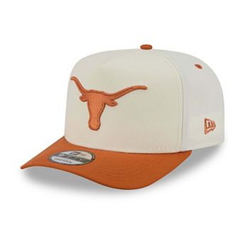 Unisex New Era White/Texas Orange Texas Longhorns A-Frame 9FIFTY Snapback Hat