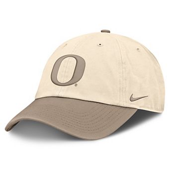 Men's Nike Natural/Khaki Oregon Ducks Two-Tone Club Adjustable Hat