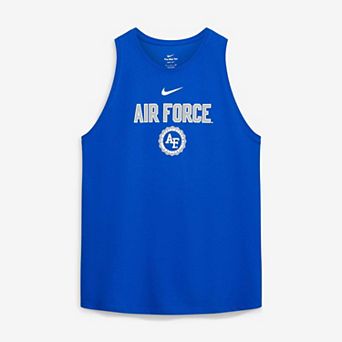 Women's Nike Royal Air Force Falcons Dri-FIT Tomboy Tank Top