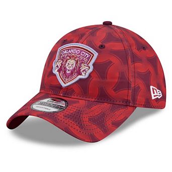 Youth New Era Red Orlando City SC 2026 Third Jersey Hook 9TWENTY Adjustable Hat
