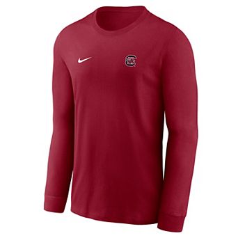 Men's Nike Garnet South Carolina Gamecocks Logo Legend Dri-FIT Long Sleeve T-Shirt