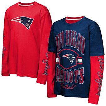 Preschool Outerstuff Navy/Red New England Patriots Motion Combo Set