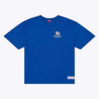Women's Mitchell & Ness Blue New York Knicks Core Essential T-Shirt