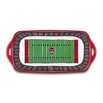 NC State Wolfpack Melamine Stadium Platter