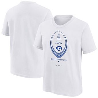 Youth Nike White Los Angeles Rams Icon Legend Dri-FIT T-Shirt