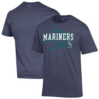 Men's Champion Navy Seattle Mariners Baseball T-Shirt
