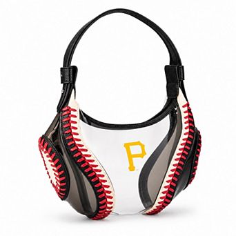 Montana West Pittsburgh Pirates Clear Slouchy Shoulder Bag