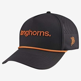 Men's Branded Bills Black Texas Longhorns Statement Adjustable Rope Hat