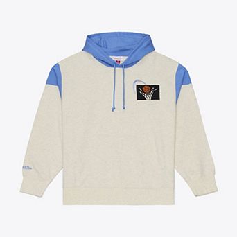 Men's Mitchell & Ness Cream Cleveland Cavaliers French Terry Hoodie