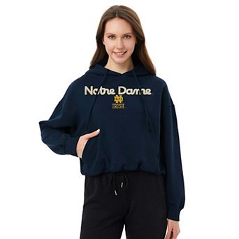 Women's Profile Navy Notre Dame Fighting Irish Plus Size Hoodie