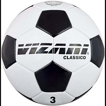 Vizari Classico Soccer Ball: Durable synthetic design for outdoor play for boys and girls.