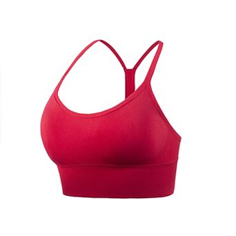 Women Racerback Workout Bras Thin Straps Bras