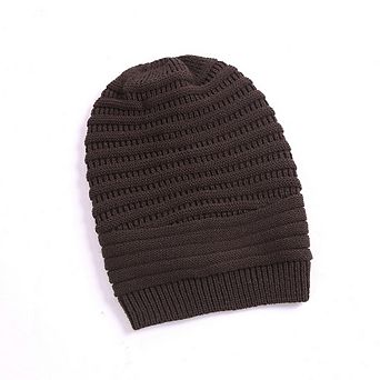 Women Winter Foldable Slouchy Knitted Warmer Beanie Hat