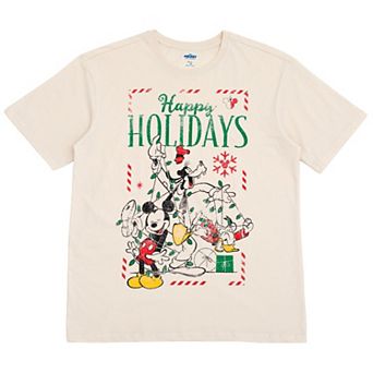 Disney Mickey Mouse Holiday Short Sleeve T-Shirt