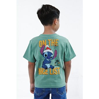 Disney Lilo & Stitch Holiday Short Sleeve T-Shirt