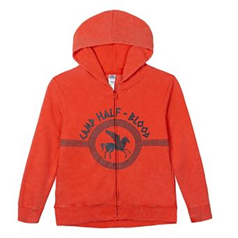 Disney Percy Jackson and the Olympians Cosplay Fleece Zip-Up Hoodie