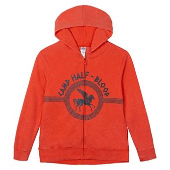 Disney Percy Jackson and the Olympians Cosplay Fleece Zip-Up Hoodie