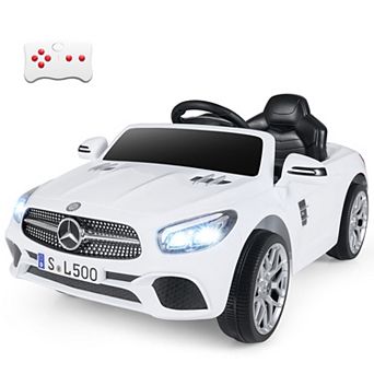 Costway Licensed Mercedes-Benz SL R231 Kids Ride on Car 12V Electric Vehicle with Music