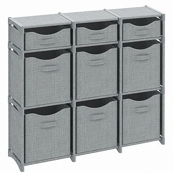 9 Cube Closet Organizer Tool Free Multi Functional Storage Unit