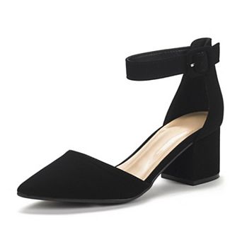 Women's Low Block Heel Pumps