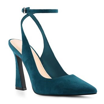 Women's Pointed Toe Slingback Heels