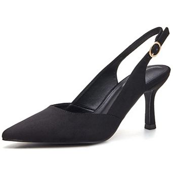 Women's Slingback Kitten Heel Pumps
