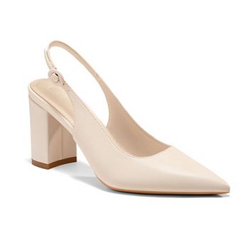Women's Pointed Toe Slingback Pumps