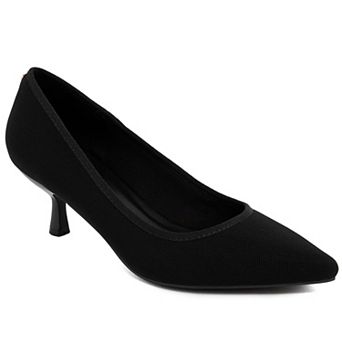Women's Knit Mesh Dress Pumps