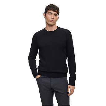 Boss Mens Raglan Long-Sleeved Sweater Top