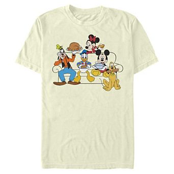 Men's Disney's Mickey Mouse And Friends Friendsgiving Graphic Tee