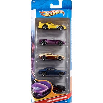 Hot Wheels 5-Pack of Die-Cast Toy Cars or Trucks in 1:64 Scale - Styles May Vary