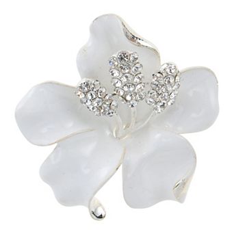 Statement Blossom‑Shaped Decorative Brooch Pin 1 pc