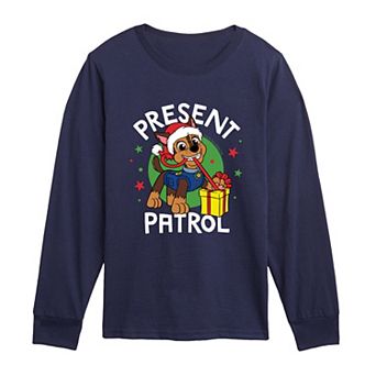 Toddler Boy Paw Patrol Chase Graphic Long Sleeve Tee