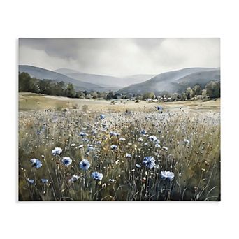 Stupell Home Decor Speckled Fields Landscape Canvas Wall Art