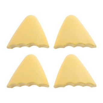 2Pair PU Wave Toe Filler Forefoot Shoe Cushion Inserts