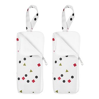 2 pc 9.84'' x 3.94''Umbrella Bag, Water-Absorbent Cover, Portable Storage Case