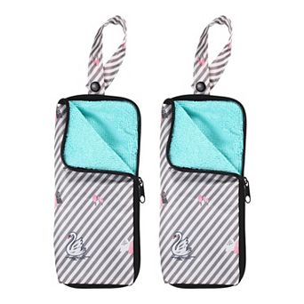 2 pc 8.66'' x 3.94''Umbrella Bag, Water-Absorbent Cover, Portable Storage Case