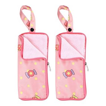 2 pc 8.66'' x 3.94''Umbrella Bag, Water-Absorbent Cover, Portable Storage Case
