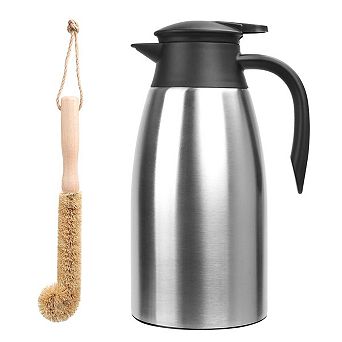 Thermal Coffee Carafe Stainless Steel Vacuum Dispenser