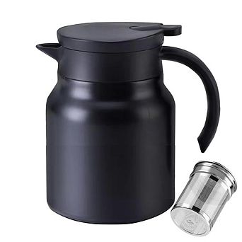 Thermal Coffee Carafe Tea Pot Stainless Steel Vacuum Insulated